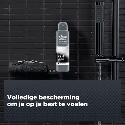 Dove Men+Care Advanced Invisible Dry Anti-transpirant Deodorant Spray 150 ML