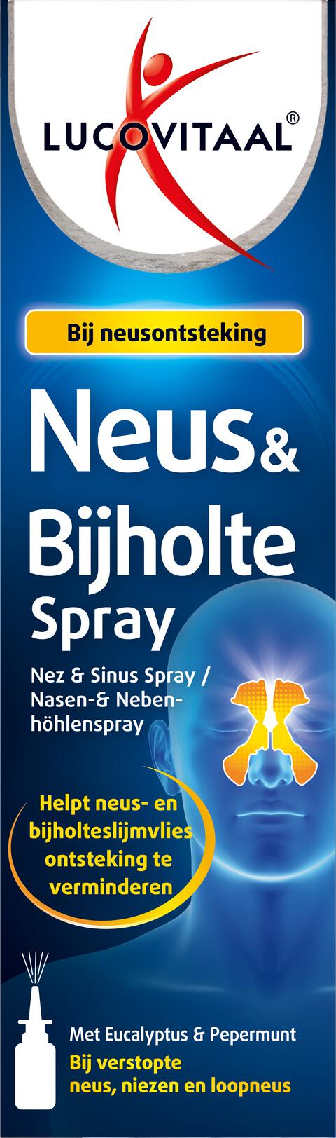 Lucovitaal Neus & Bijholte Spray 10 ML