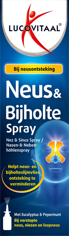 Lucovitaal Neus & Bijholte Spray 10 ML