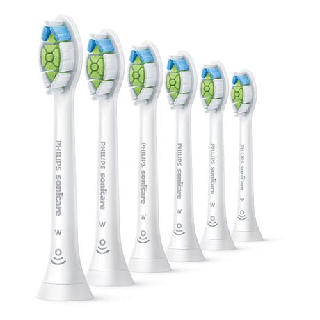 Philips Sonicare Optimal White Opzetborstel Wit 6 pack - HX6066/87