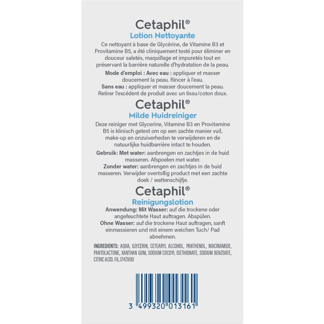Cetaphil Milde Huidreiniger 200 ML