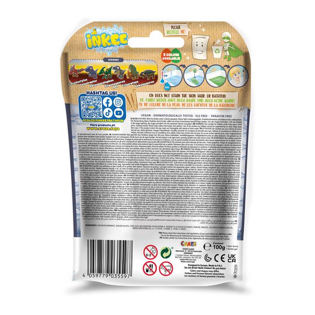 Dino Bruisbal Bad 3+ jaar - 100 gram