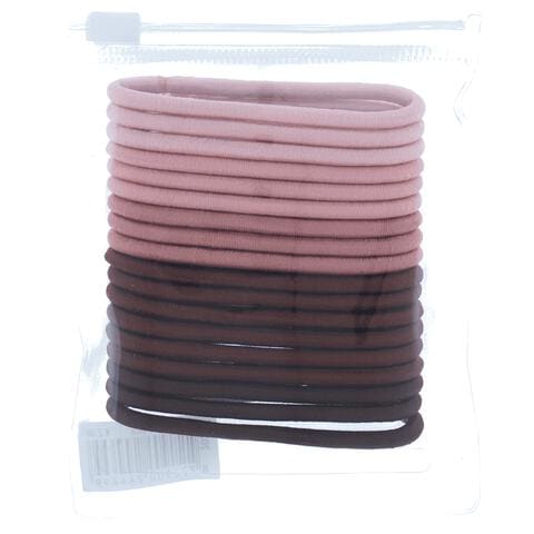 Zenner Haarelastieken etui bruin 18x