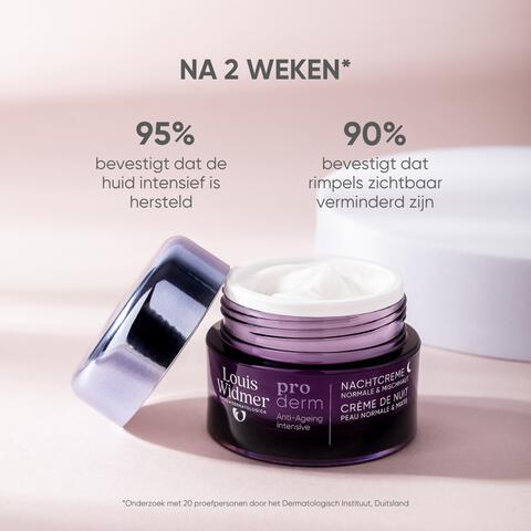 Louis Widmer Proderm Nachtcrème Licht Geparfumeerd 50 ML