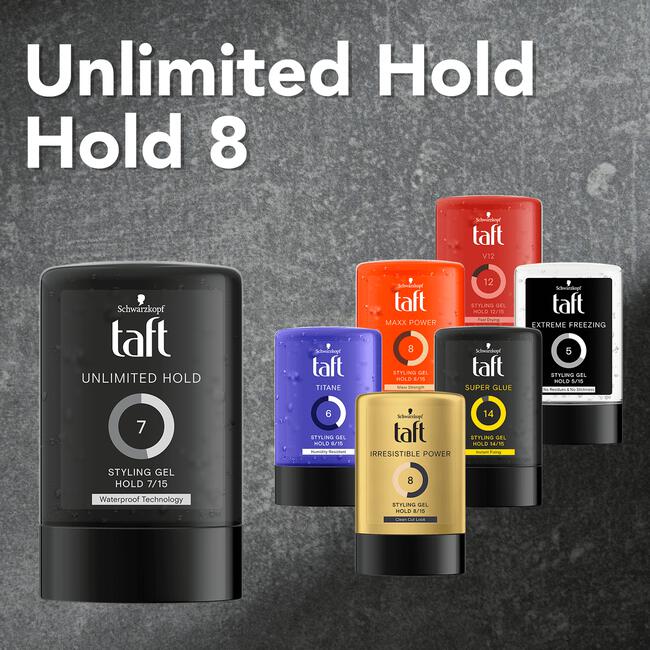 Taft Styling Gel Unlimited Hold Gel 300 ML