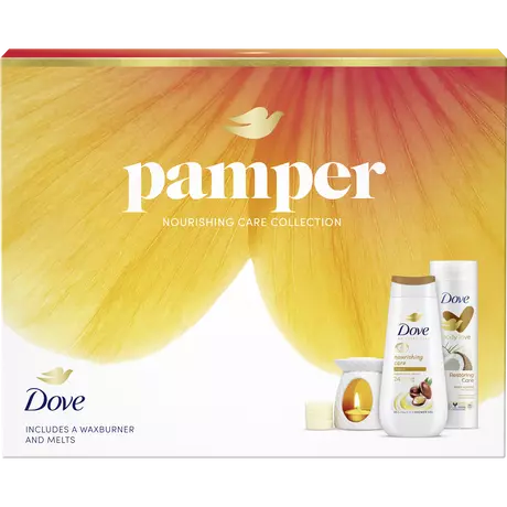 Dove Giftset Advanced Nourishing Care met Wax Burner