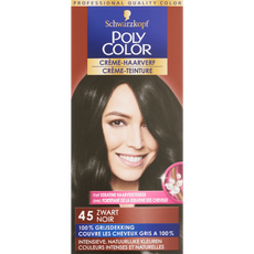 Schwarzkopf Poly Color Crème-Haarverf 45 Zwart