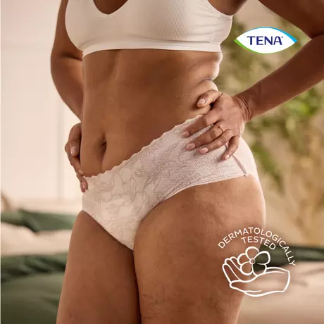 TENA Silhouette Plus Low Waist Wegwerpbroekjes Wit L 10 stuks