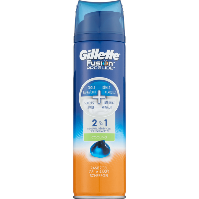 Gillette Fusion ProGlide 2-In-1 Verkoelende Scheergel