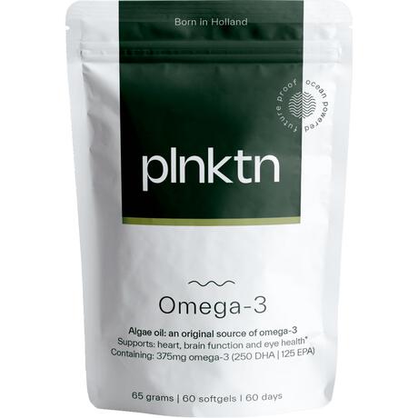Plnktn Algenolie Omega 3 60 softgels