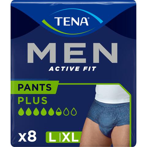 TENA Men Active Fit Incontinentiebroekjes L/XL 8 stuks