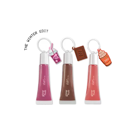Glow Hub Lip Slip Glossy Lip Oil Raspberry 12Ml