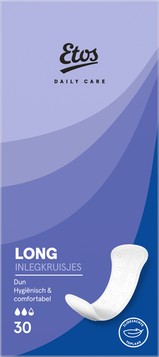 Etos Daily Care Long Inlegkruisjes 30 stuks&nbsp;