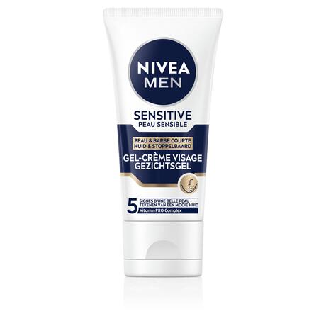 NIVEA Men Sensitive Huid & Stoppelbaard Gezichtsgel 50 ML