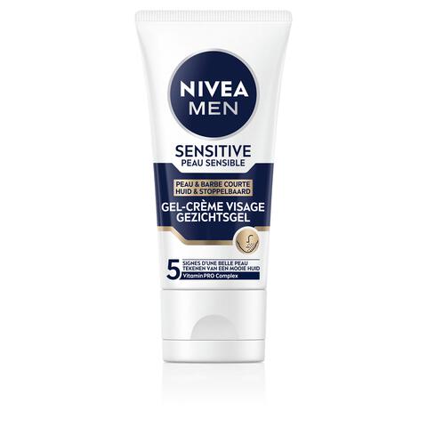 NIVEA Men Sensitive Huid & Stoppelbaard Gezichtsgel 50 ML