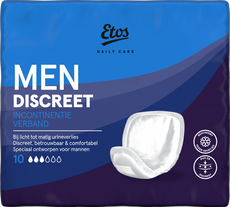 Etos Men Discreet Incontinentieverband 10 stuks