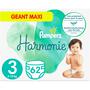 Pampers Harmonie Maat 3 62 Luiers 6KG-10KG