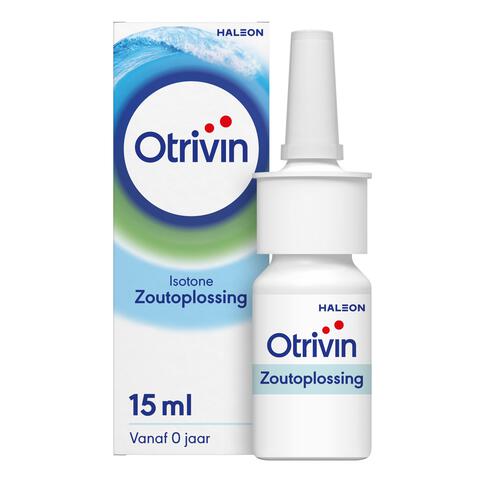 Otrivin Zoutoplossing Neusspray bij een Verstopte Neus 15 ML