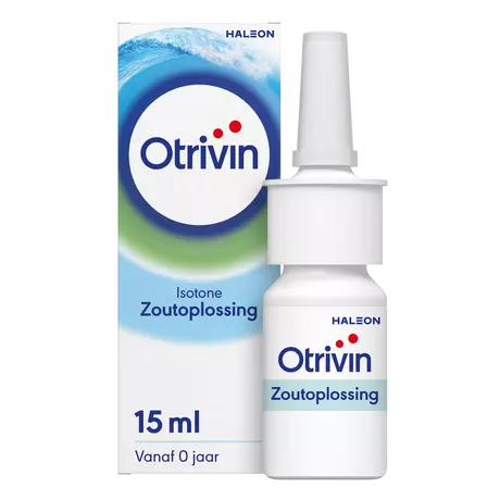 Otrivin Zoutoplossing Neusspray bij een Verstopte Neus 15 ML