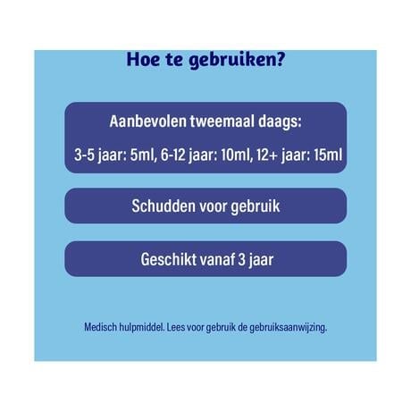 Dampo Kids Kindersiroop Alle Hoest + Vrije Luchtwegen Suikervrij 120 ML