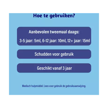 Dampo Kids Kindersiroop Alle Hoest En Vrije Luchtwegen Suikervrij 120 ML