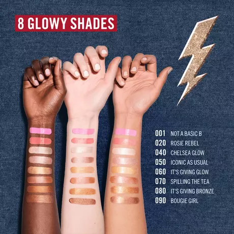 Rimmel London Multi-Tasker Turbocharged Glow Liquid Illuminator Blush 002