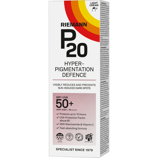 P20 Hyperpigmentation Defence Zonnebrand Gezicht SPF 50+ 50 ML