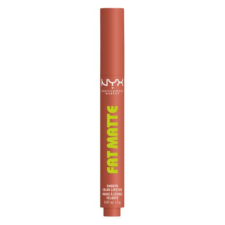 NYX Professional Make Up Fat Matte Lipstick 01 Cozy Whipped Nude