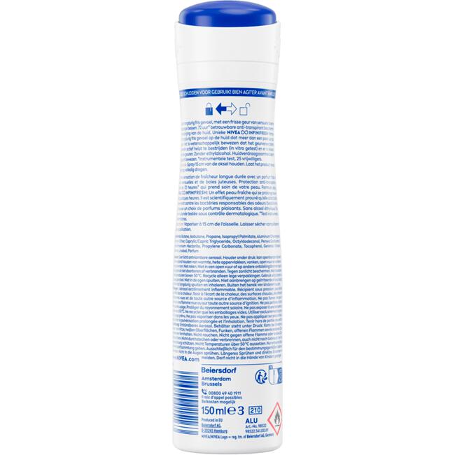 NIVEA Fresh Sensation Deodorant Spray 150 ML