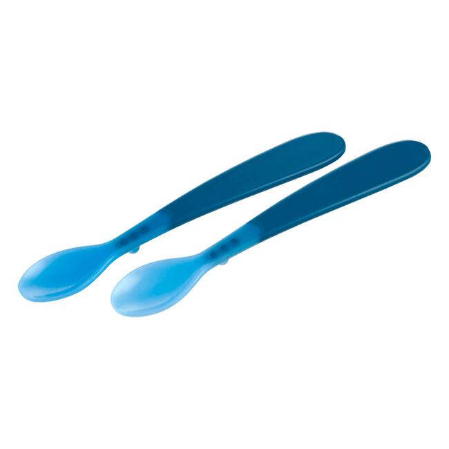 Etos Warmtegevoelige Lepels Blauw 2 Stuks