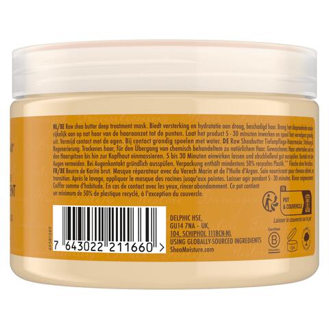 Shea Moisture Masker Raw Shea Butter 326 ML