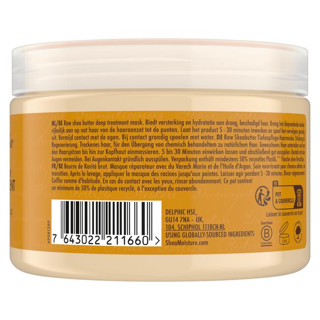 Shea Moisture Masker Raw Shea Butter 326 ML