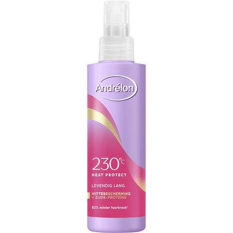 Andrélon Levendig Lang Heat Protect Spray 200Ml