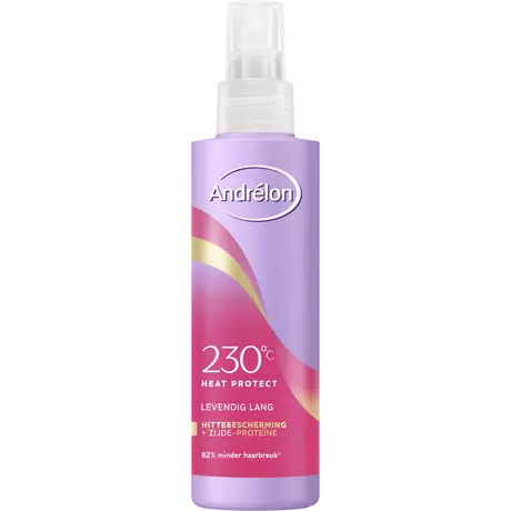 Andrélon Levendig Lang Heat Protect Spray 200Ml