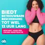o.b.® Herbruikbaar Menstruatie Ondergoed Zwart XL/XXL