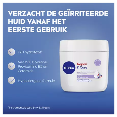 NIVEA Repair & Care Sensitive Crème 400 ML
