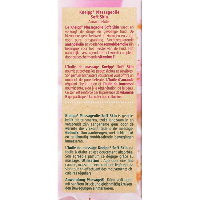 Kneipp Soft Skin Massageolie Mini 20 ML