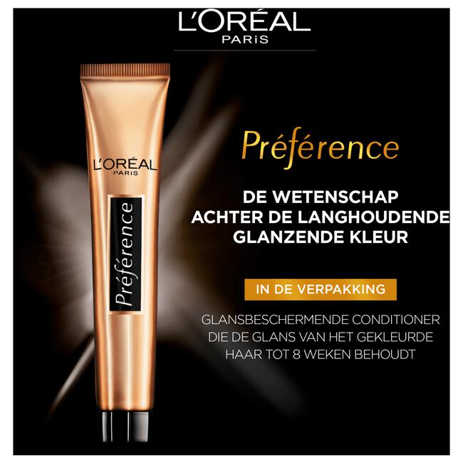 L'Oréal Paris Préférence Permanente Haarverf Donkerbruin 3 Brasilia