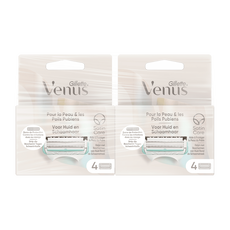 Gillette Venus Voor Huid en Schaamhaar Navulmesjes Duopak 2x4 Stuks