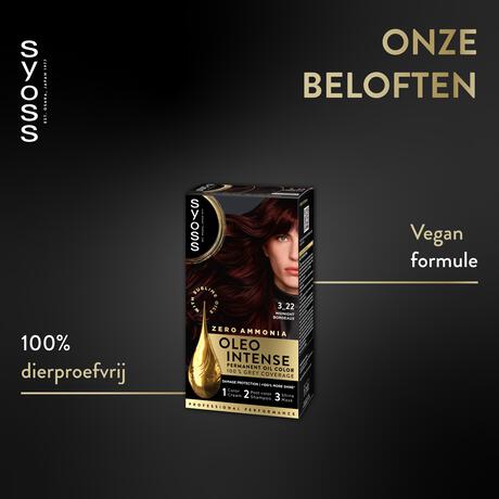 Syoss Oleo Haarkleur 3-33 Rich Plum