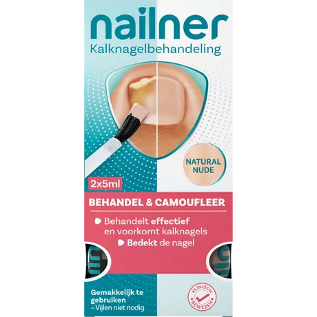 Nailner Behandel & Camoufleer 2x5 ML