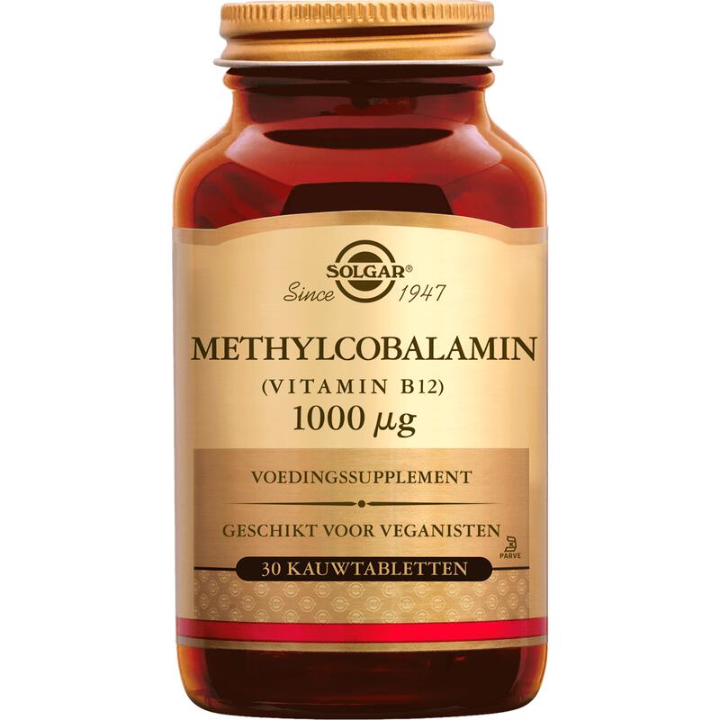 Solgar Methylcobalamin Vitamine B12 1000 MCG Tabletten 30 stuks