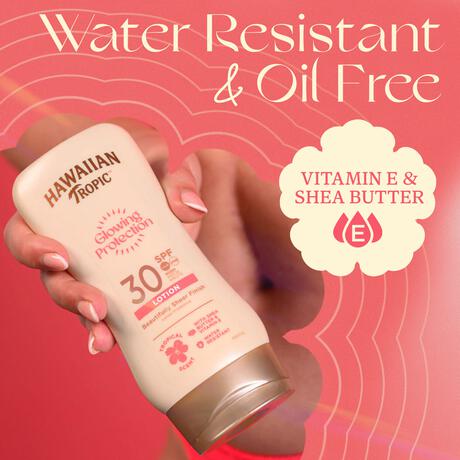 Hawaiian Tropic Glowing Protection Lotion SPF30 170 ML