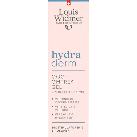 Louis Widmer Hydraderm Oogomtrek Gel Geparfumeerd 15 ML