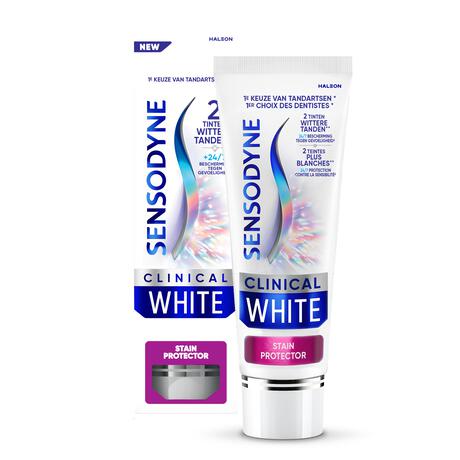 Sensodyne Clinical White Stain Protector Tandpasta 75 ML