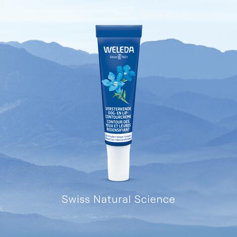 Weleda Blauwe Gentiaan & Edelweiss Oog-en Lipcountourcrème 10 ML