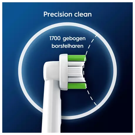 Oral-B Precision Clean Opzetborstels Wit 10 stuks