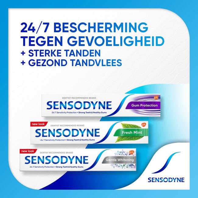 Sensodyne Fresh Mint Tandpasta Voor Gevoelige Tanden 75 ML