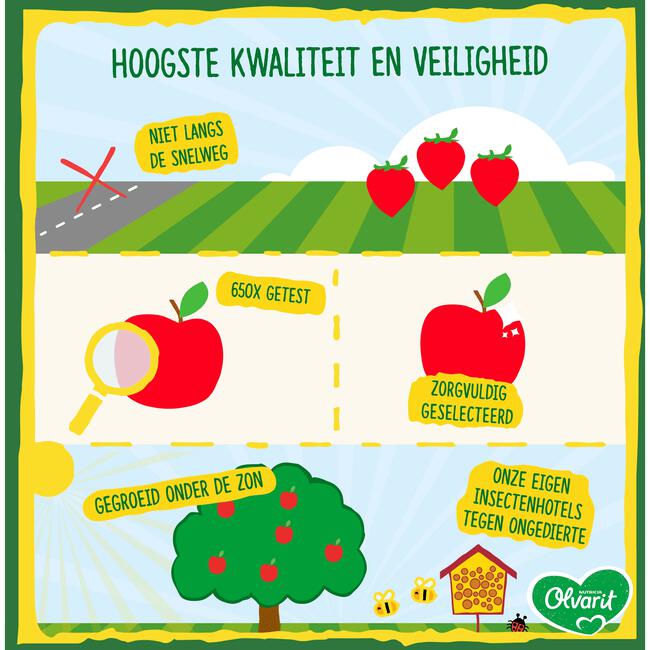 Olvarit Potje Appel Mango Banaan 4+ maanden 125 GR