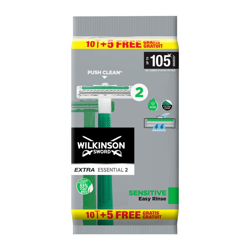 Wilkinson Sword Extra 2 Sensitive Wegwerpmesjes 15 stuks